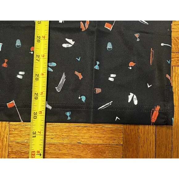 Callaway Men's Opti-Dri Golf Polo Shirt XL NWT Blue Multicolor Print Stretch UPF - Picture 5 of 9